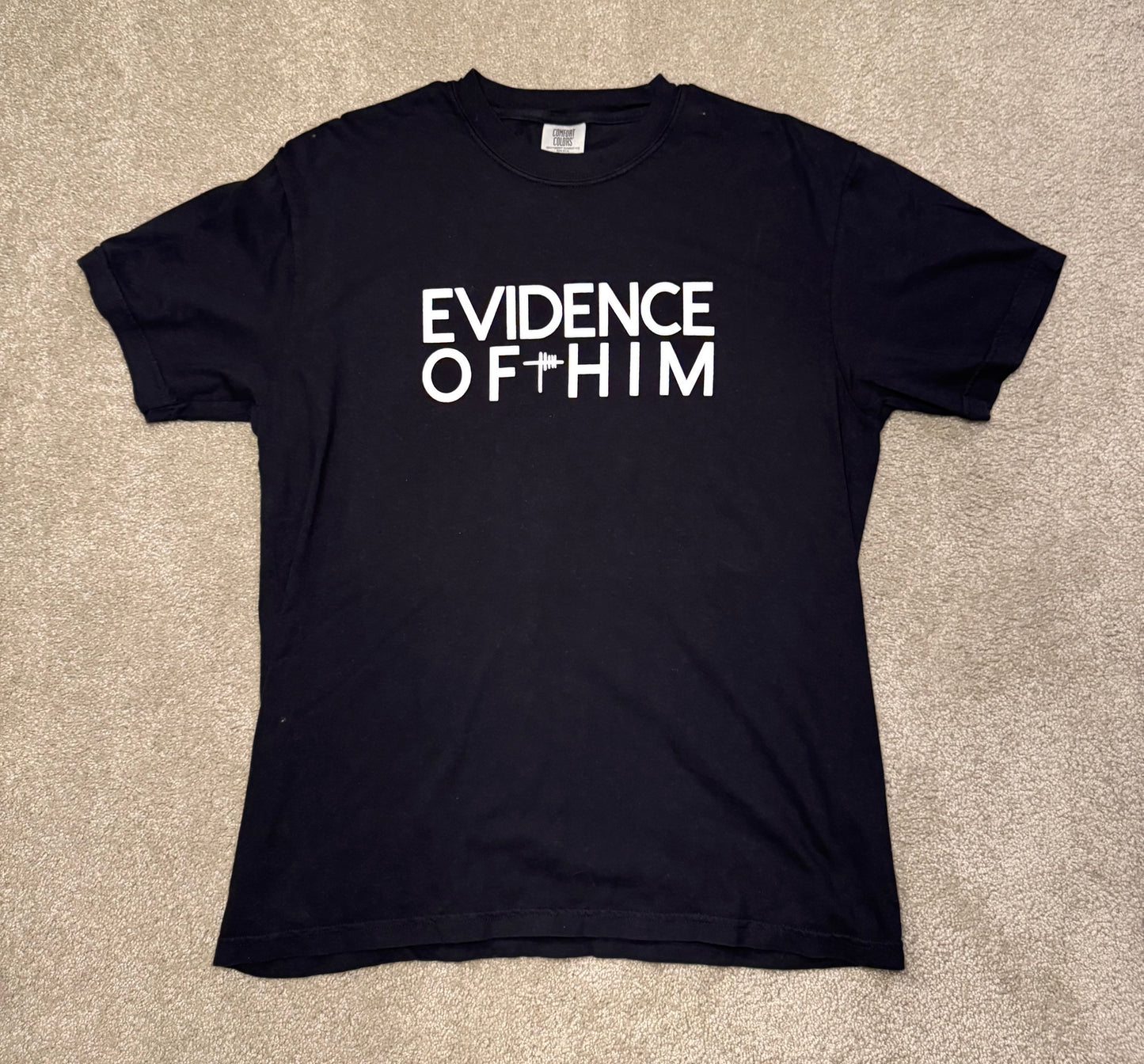 Block Evidence of Him shirt