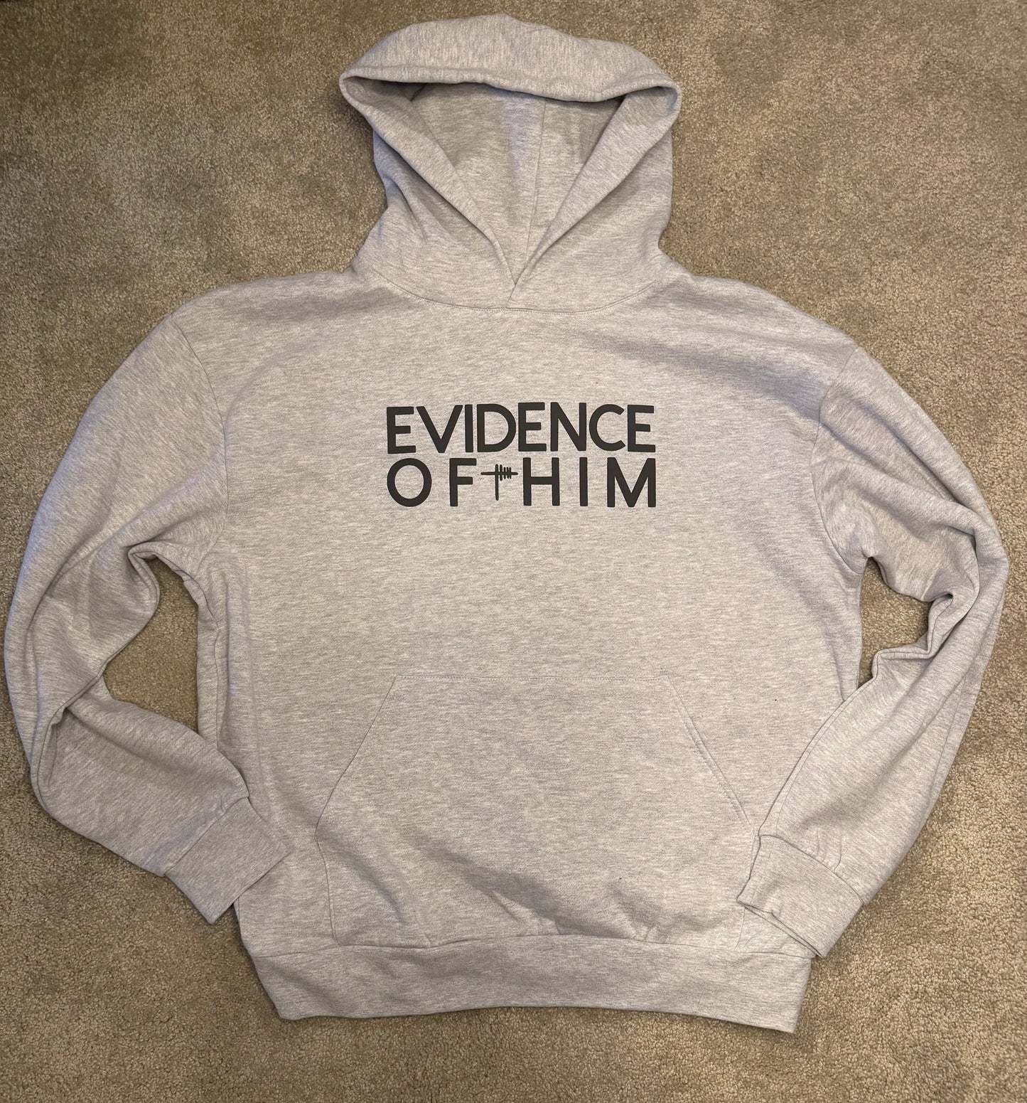 Block Evidence of Him hoodie