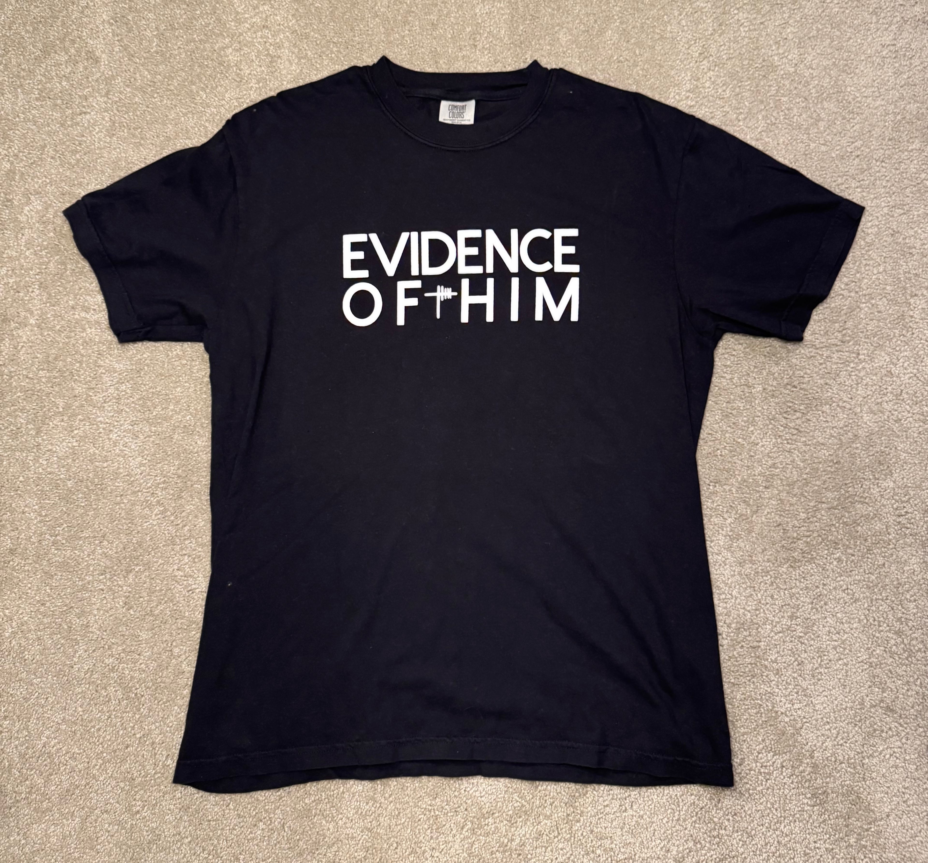 Block Evidence of Him shirt