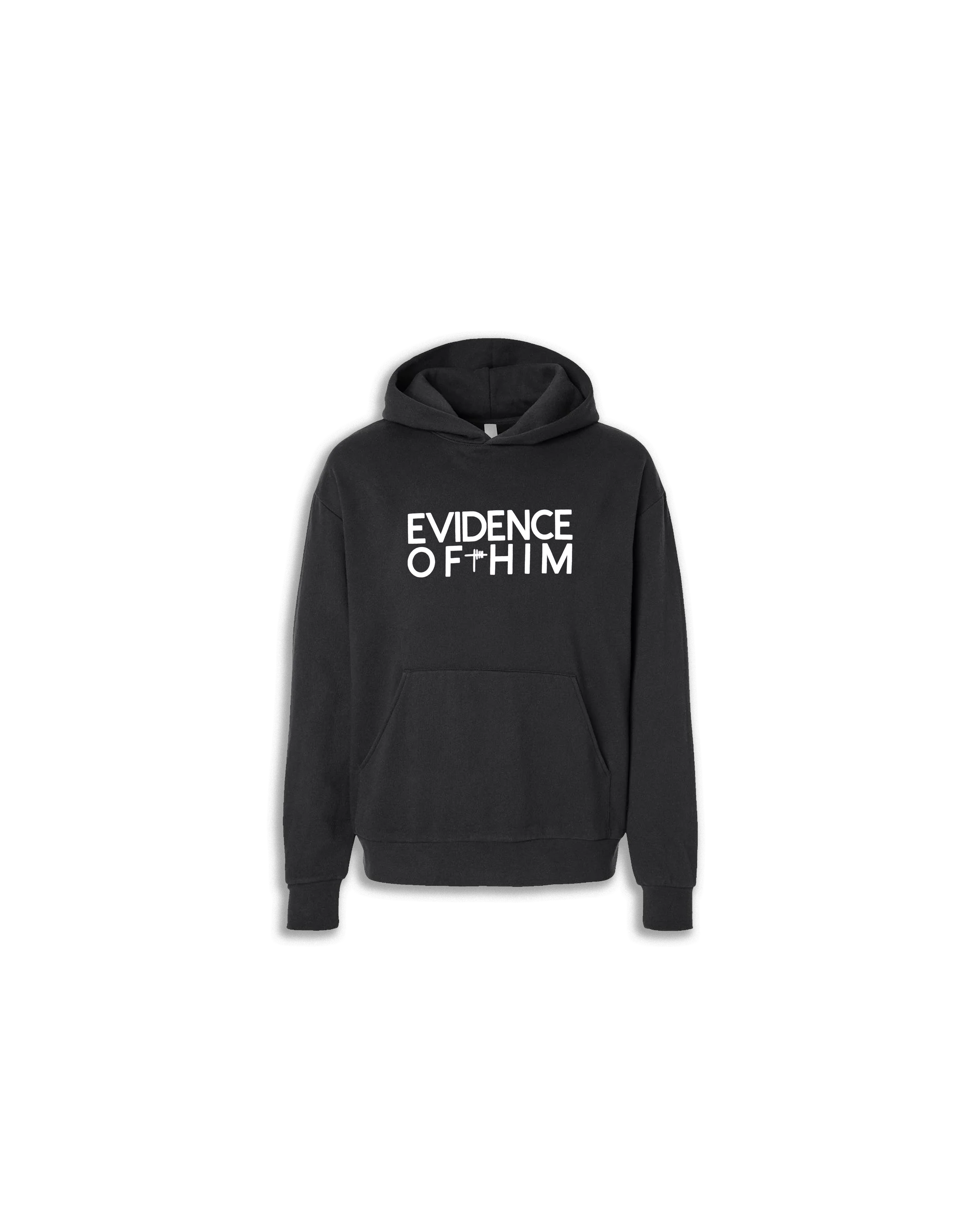Block Evidence of Him hoodie
