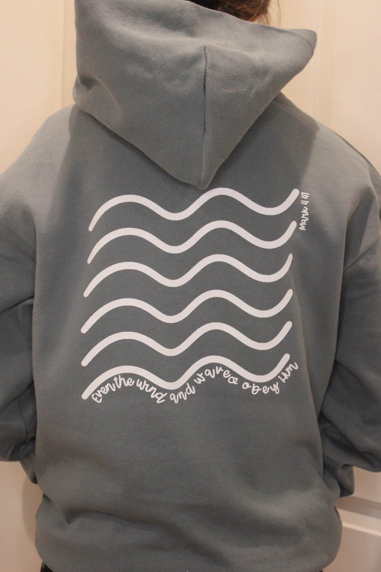 Winds and waves verse hoodie