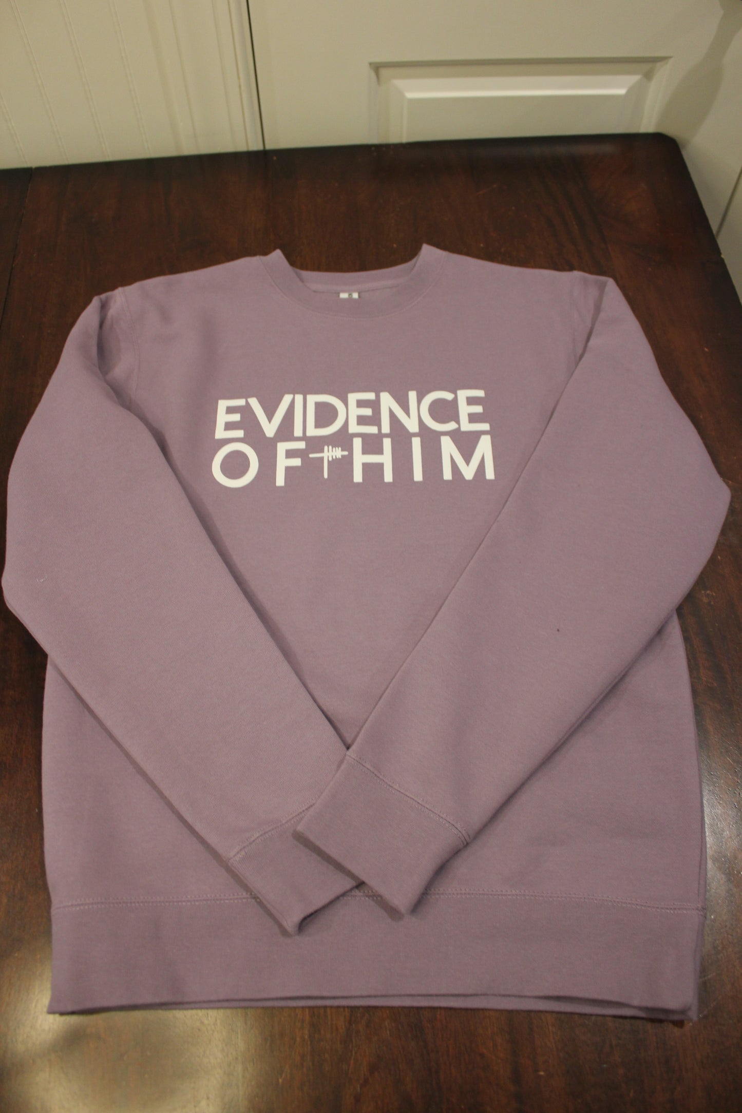 Block Evidence of Him sweatshirt