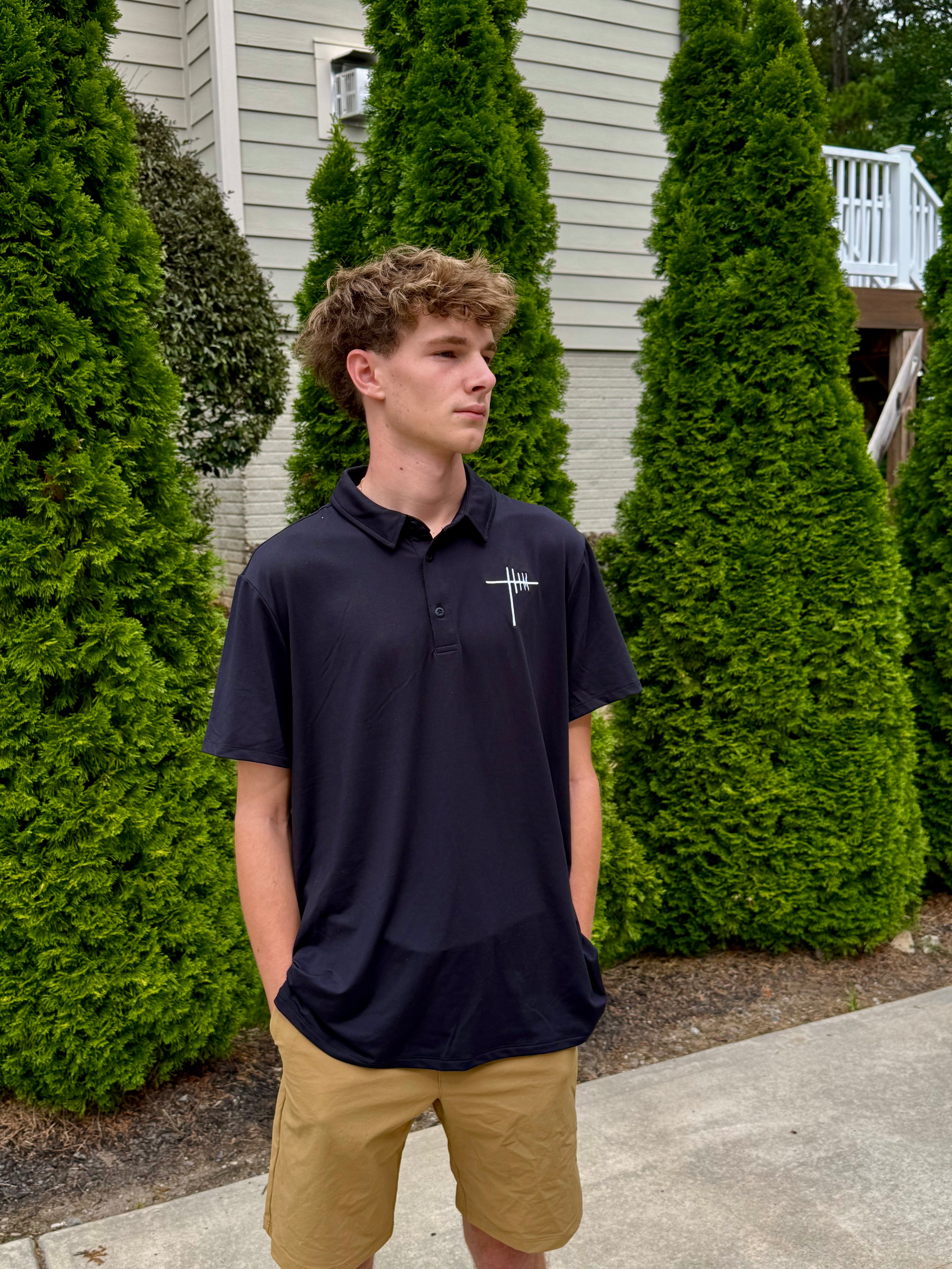 Evidence of Him Collared Shirt